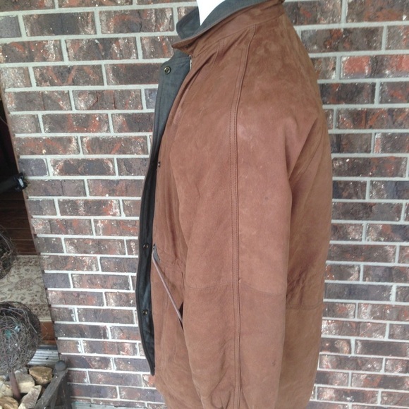 Hillary Paige Men's Leather Jacket Size Small - Picture 6 of 9